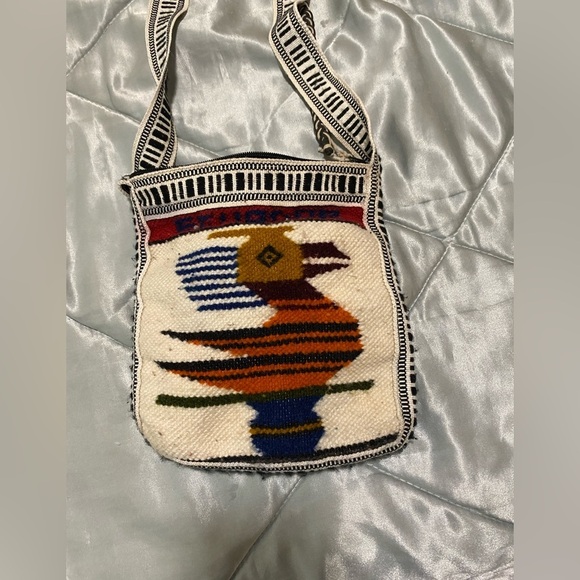 Tribal Woven over the shoulder purse - Picture 3 of 8